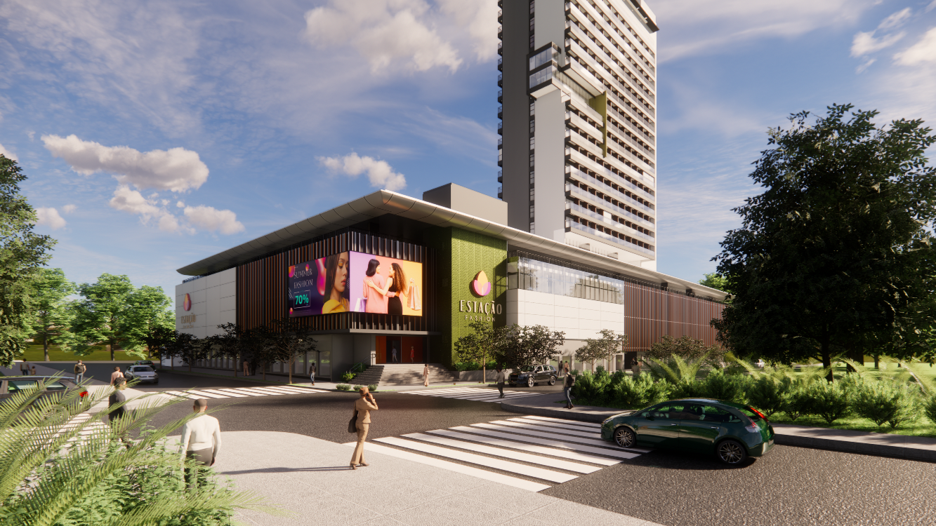 Estação Fashion alia arquitetura arrojada e inovação comercial para requalificar o Centro de Fortaleza